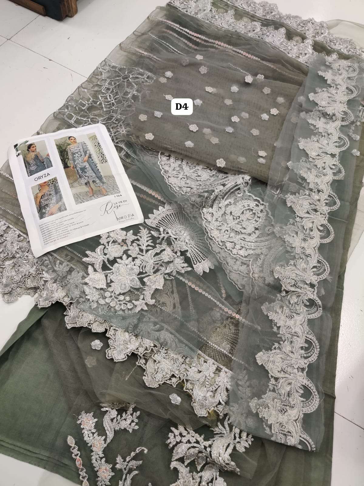 Premium Chiffon Suits open pic by 